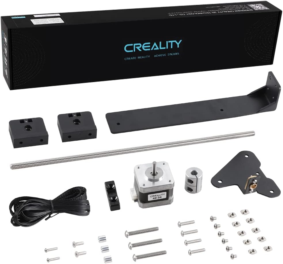 Creality Official Ender 3 Dual Z-Axis Upgrade Kit (42-34 Stepper Motor Included) for Ender3, Ender-3S, Ender-3 Pro, Ender 3V2, Ender 3 Neo, Ender 3 V2 Neo 3D Printer