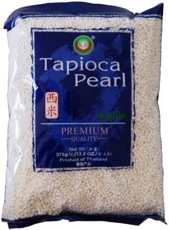 X.O X.O Premium Quality Tapioca Pearl 375 g(Pack of 1)