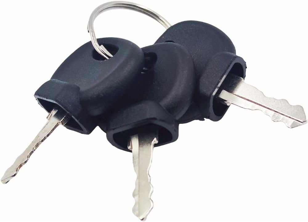 3PCS 14707 14607 14603 5755124 8035807 Heavy Equipment Ignition Keys Compatible with Bobcat Forklifts JCB Bomag Hamm Roller Compactors Dynapac Terex Vibromax Volvo Ford Moxy 5050650256