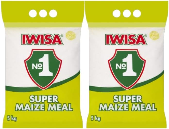 IWISA Super Maize Meal 10kg | 5kg X 2 | FRESH & AUTHENTIC AFRICAN STAPLE.