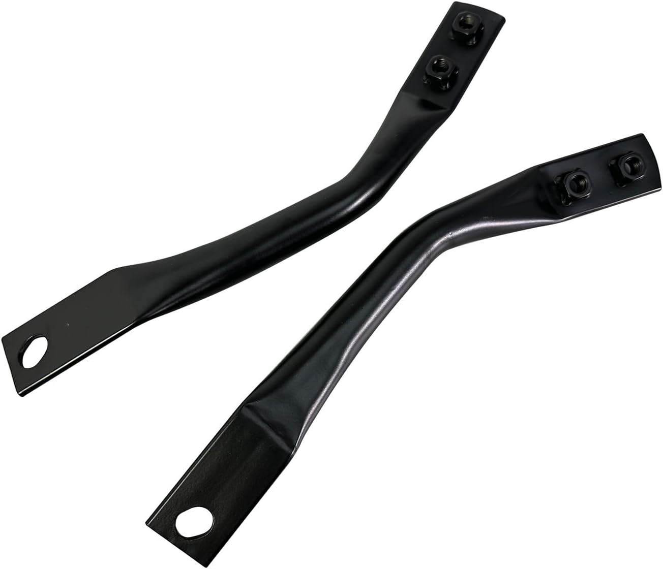 2PCS Front Bumper Bracket Set Impact Bar Brace for 2011-2014 Chevy Silverado GMC Sierra 2500 HD 3500 HD, 25848059, GM1063106, 25848058, GM1062106