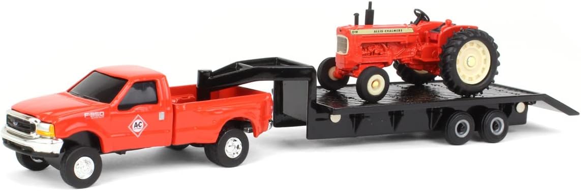 ERTL 1/64 Allis Chalmers D19 w/Ford F-350 & 5th Wheel Trailer 16443