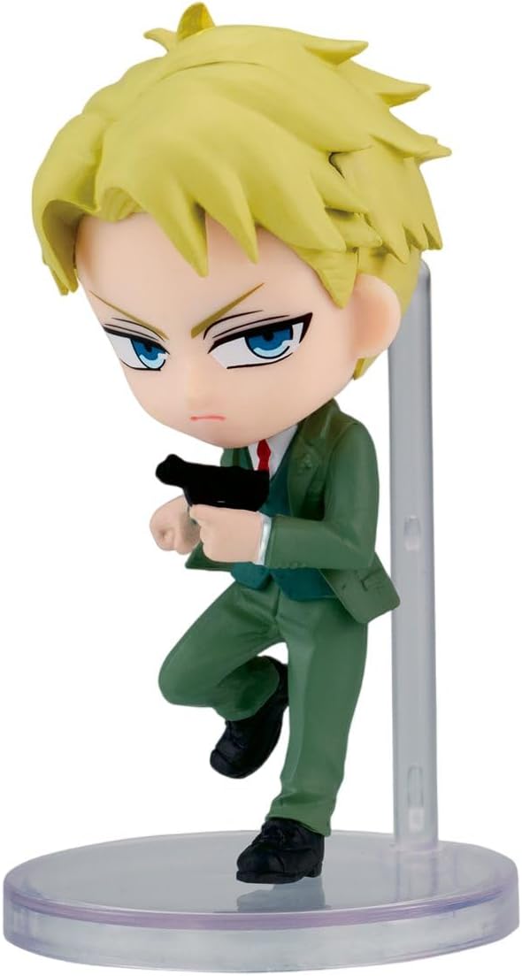Chibi Masters Bandai Spy Family Loid Forger Anime Figure | 8cm Mini Collectable Anime Toy With Window Box Based On Spy Family Manga And Anime | Anime Figures Make Great Gifts