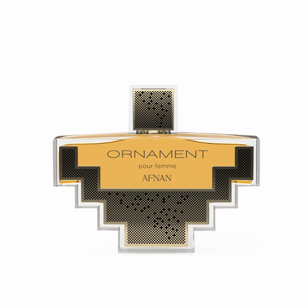 Afnan Ornament Pour for Women Eau de Parfum Spray, 3.4 Ounce