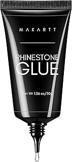 Makartt Nail Rhinestone Glue for Nails: Super Strong Gel Nail Glue for Valentines Day Decorations Nail Charm 3D Nails Bling Gel for Nail Gem Nail Art Jewel Diamonds 30ML Cured Need Beauty Gift