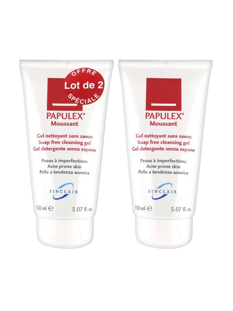 Papulex Cleansing Gel 2 x 150ml by Papulex