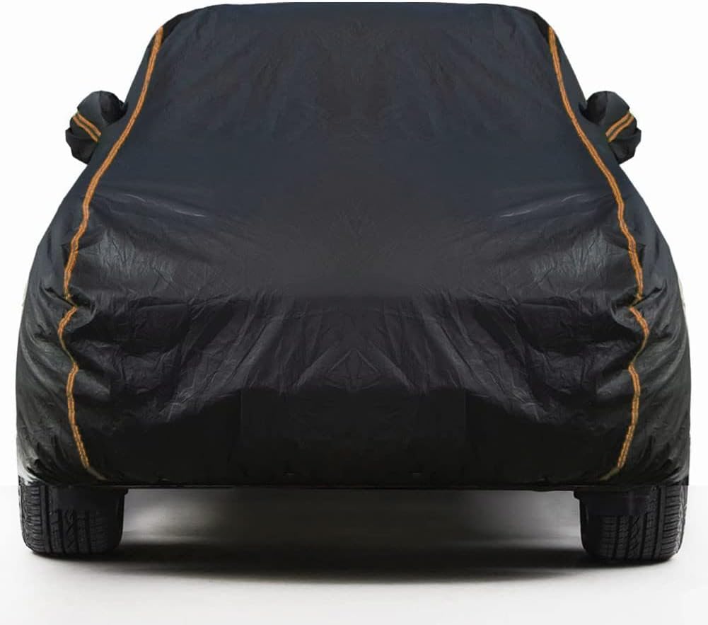 Waterproof Car Cover for Toyot𝐚 Hilux 2021 Double-Cab 2020- (533x185.5x181.5cm),with protection against water, dust and UV rays, with reflective stripes, keep the vehicle safe and clean