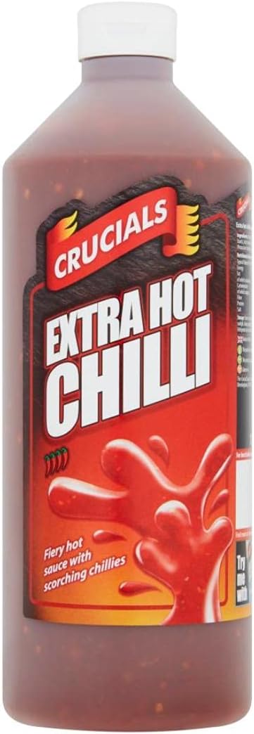 Crucials Extra Hot Chilli Sauce (1Ltr x 1 pack size)