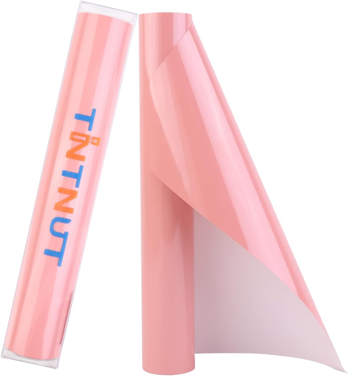 Tintnut Coral Heat Transfer Viny Rolls- 10 inches x 6 ft Coral HTV Vinyl Rolls HTV Iron on Vinyl for T-Shirts & Fabric