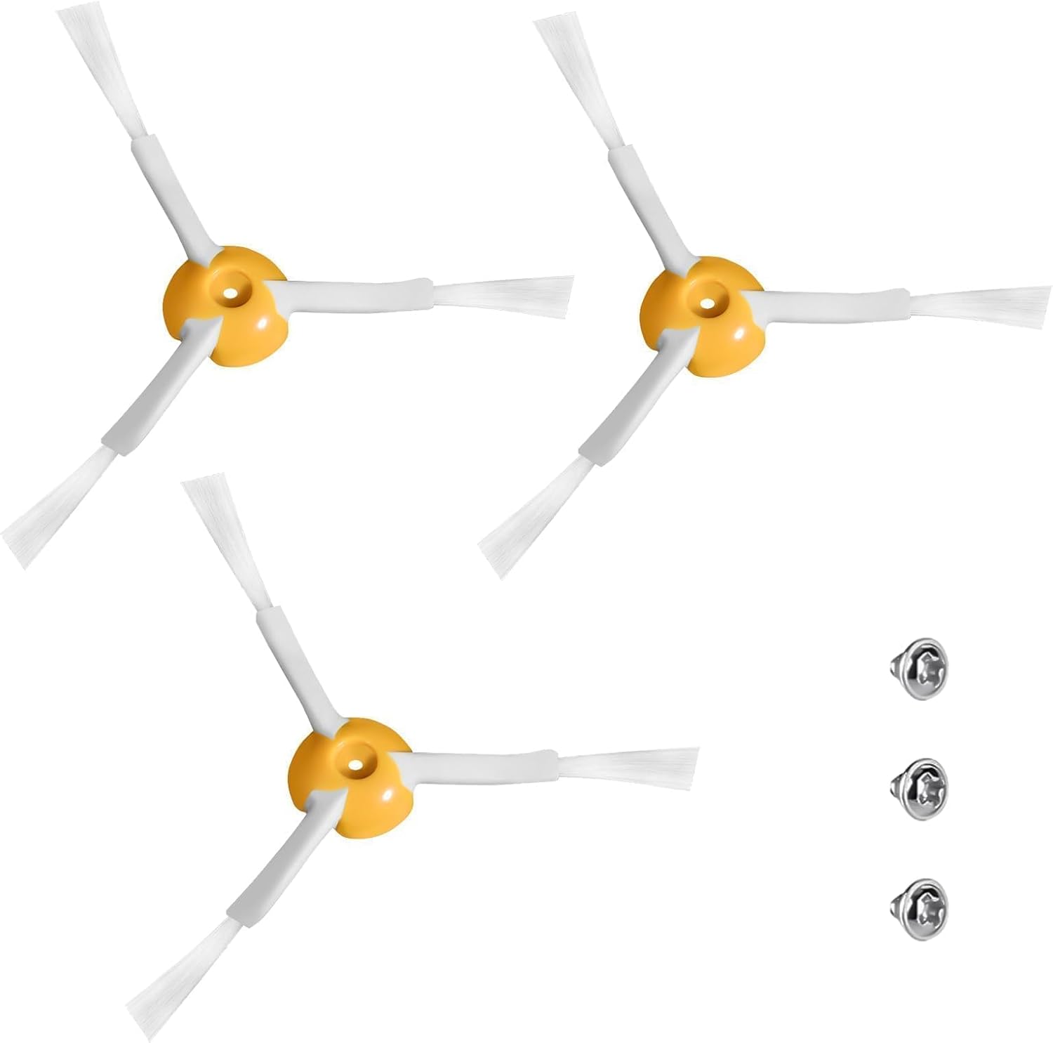 EEEKit Replacement Side Brushes Accessories Kit Fit for iRobot Roomba Series 500 600 700 i-Robot Roomba Side Brushes Kit Vacuum Cleaner Vacuum Robot Replacement Set