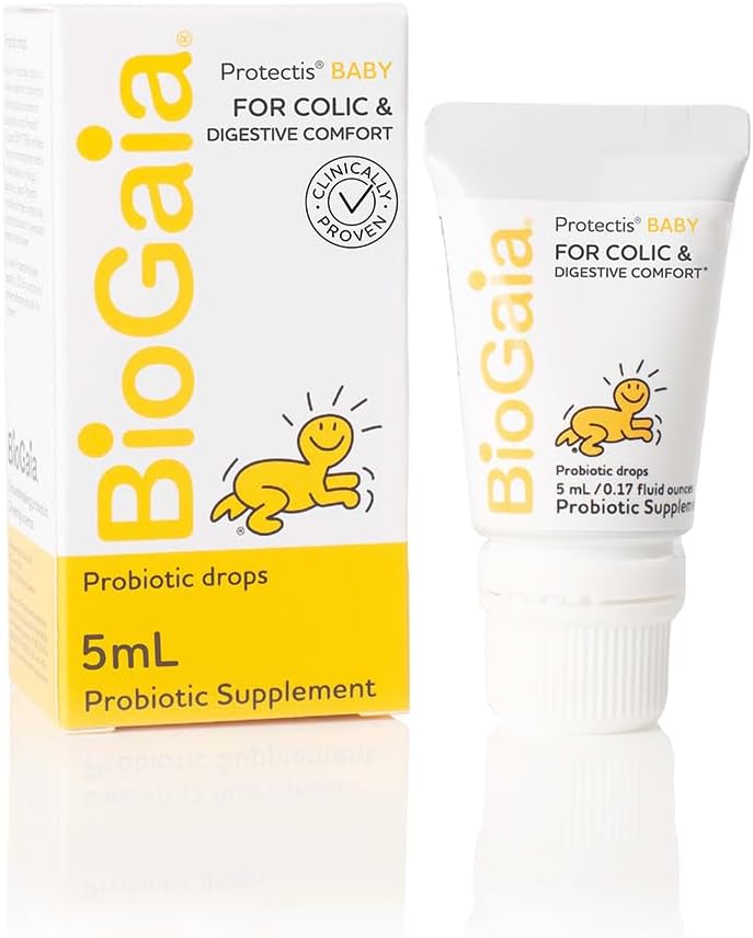 BioGaia Protectis Baby Digestive Health Probiotic Supplement Drops - 5ml, Pack of 4