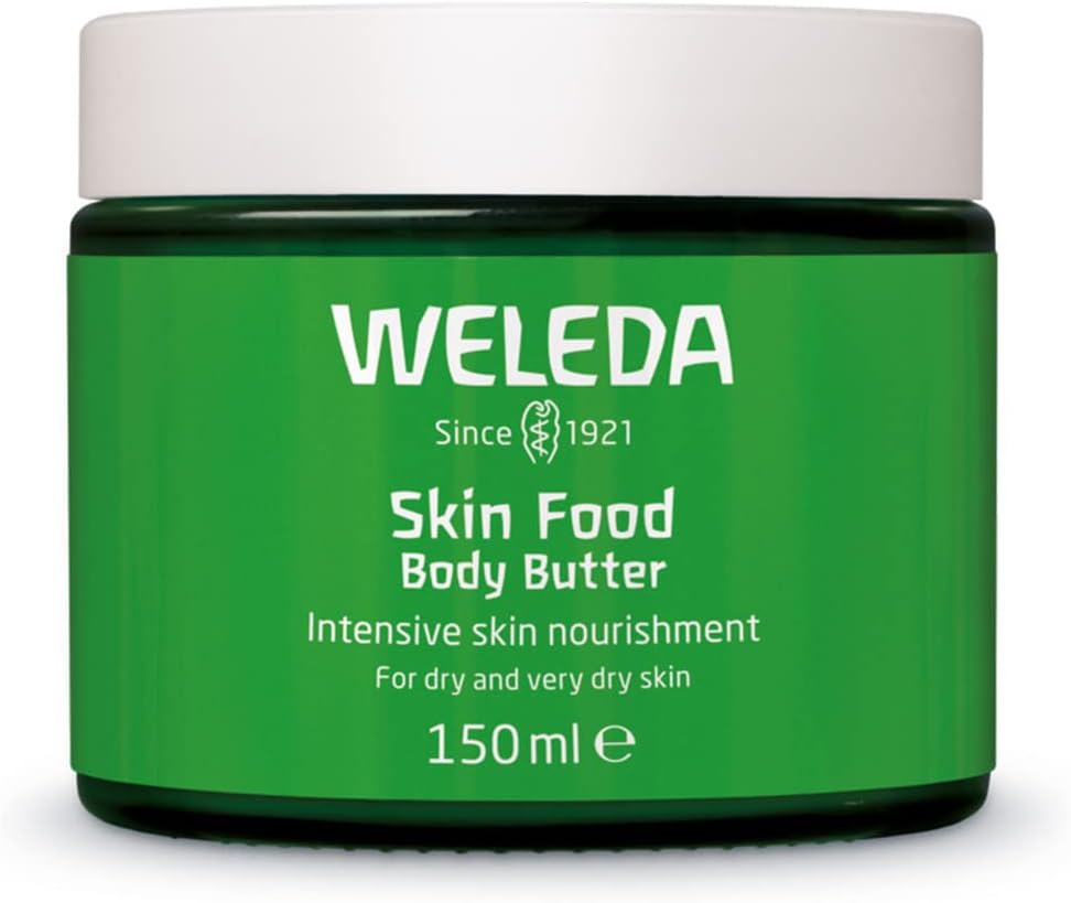 Weleda Skin Food Body Butter, Dry Skin Body Moisturiser, Body Lotion, Moisturising Cream For Men & Women, 100% Certified Natural, Organic, Vegan 150ml