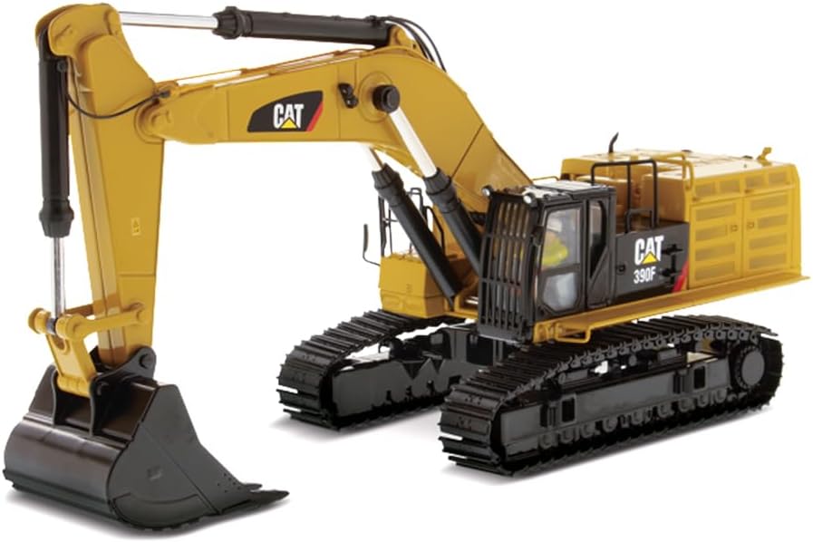 Diecast Masters 1:50 Caterpillar 390F L Hydraulic Excavator | High Line Series Cat Trucks & Construction Equipment | 1:50 Scale Model Diecast Collectible Model 85284