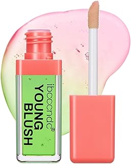 Green Color Changing Blush Oil, Liquid Blush Oil for Cheeks, Dewy & Natural Flush Finish, Lightweight Oil-based Formula, Reacts to Your Skin's pH for a Customized Look, for All Skin Tones 0.21 oz/6.5ml