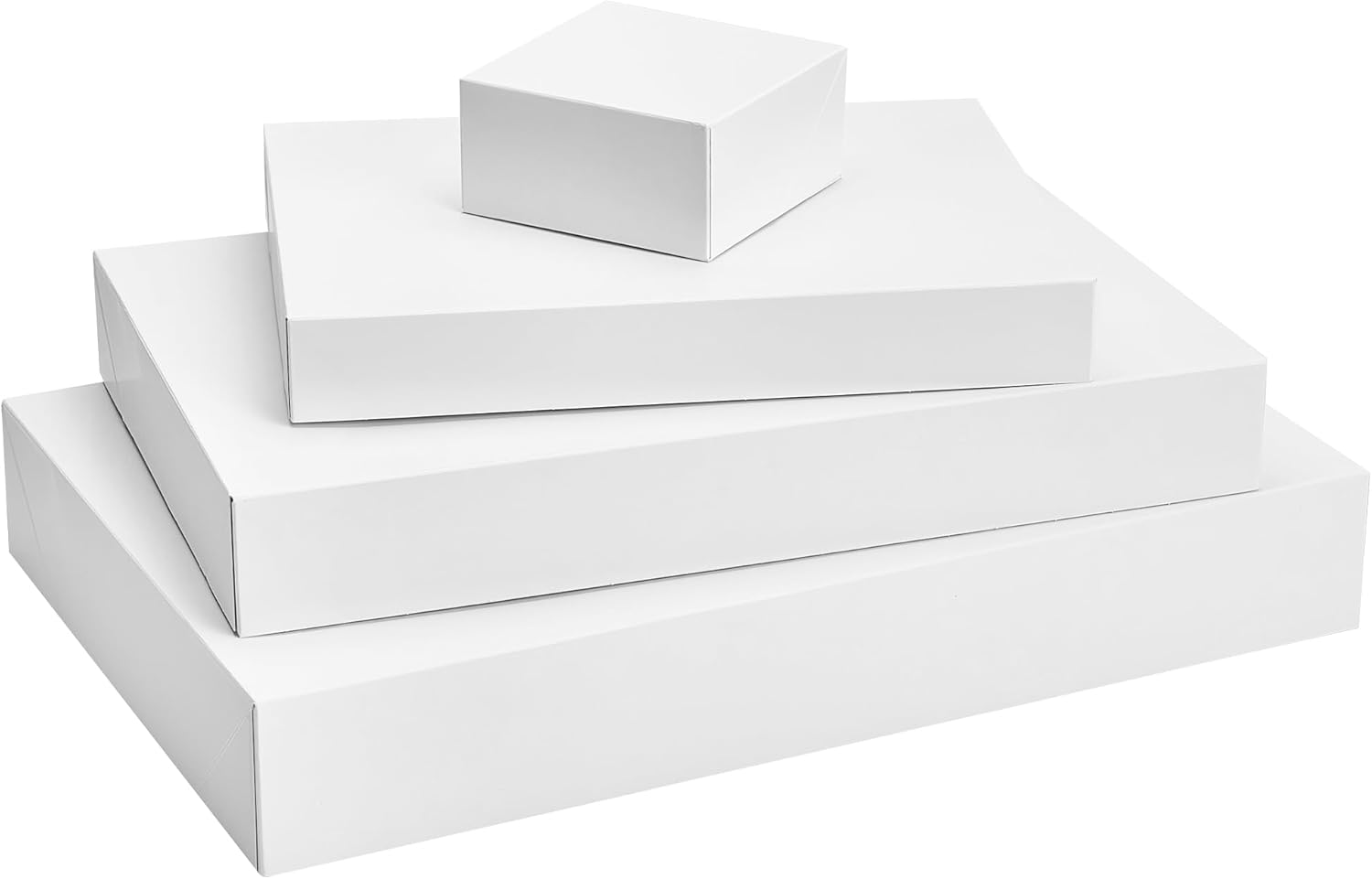 JOYIN 12 pcs Assorted Sizes Shirt White Box Christmas, Holidays, Father’s Day, Birthday