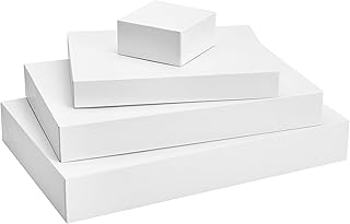 JOYIN 12 pcs Assorted Sizes Shirt White Box Christmas, Holidays, Father’s Day, Birthday