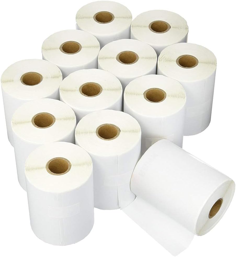 9527 Product 1744907 Shipping Labels for LabelWriter 4XL White 4" x 6" 220 per Pack (12 Rolls)