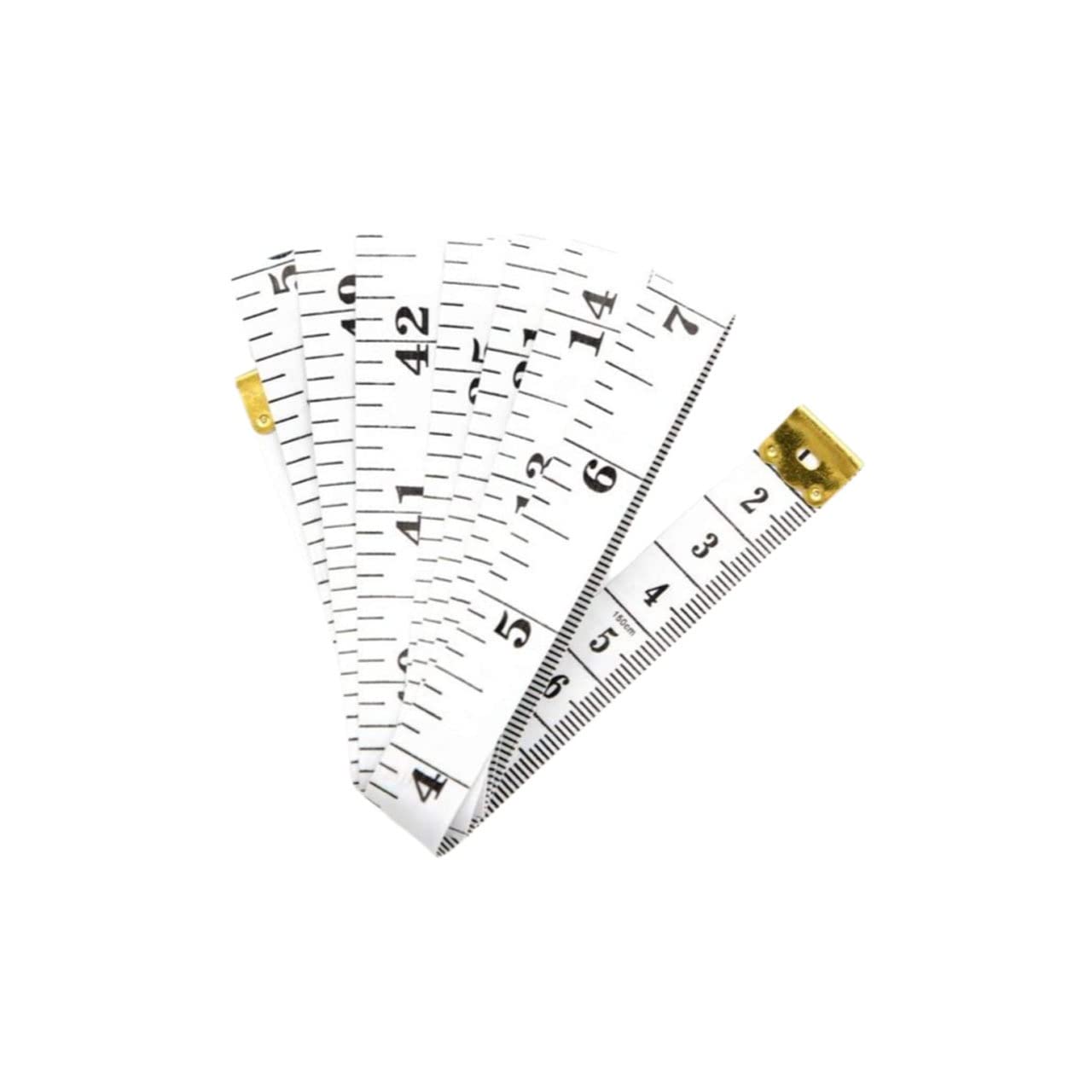 Body Measuring Tape Xeo Home Double Sided Soft & Smart Fabric Measure Tapes For Kids, 60 Inches 150 Cm Height, Fat, Waist & Weight Loss Mini Pocket Measurements Sewing Dress Tailors Measures Ruler