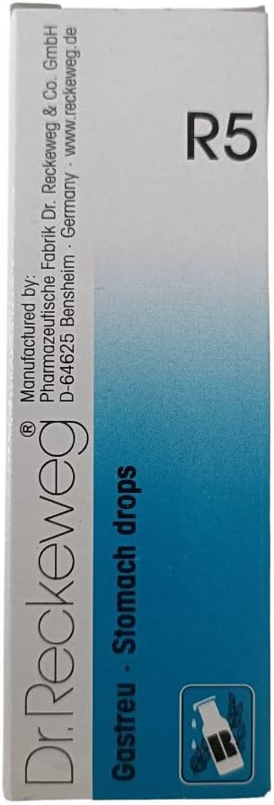 Dr.Reckeweg Germany R5 Stomach Drops Pack of 2