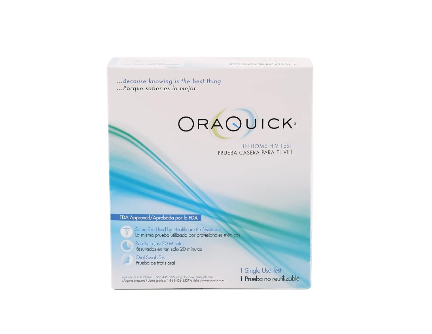 In-Home HIV Test Kit - 1 Each, Pack of 5