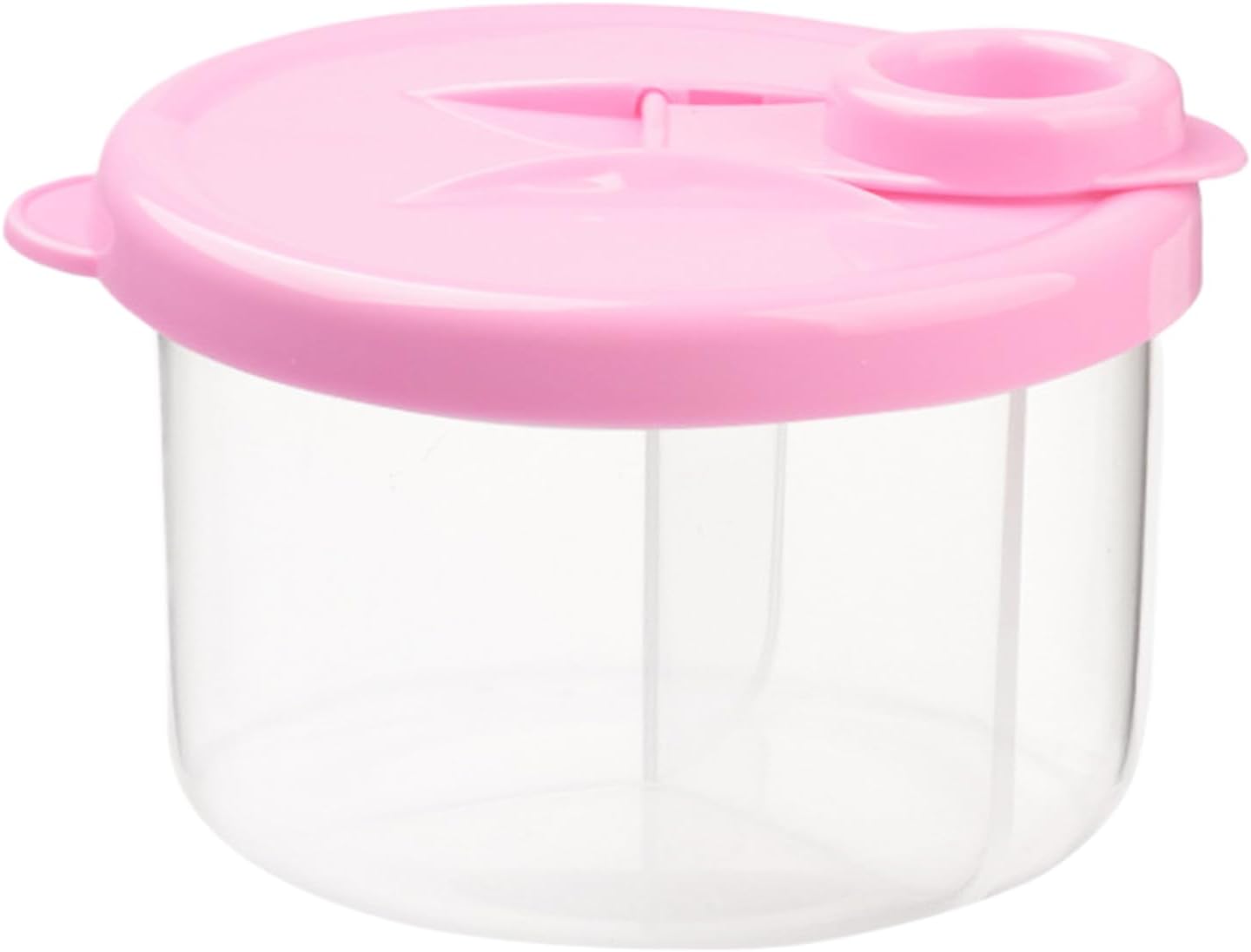 Formula Container to Go, Outdoor Milk Powder Box, Travel Container, Leak Proof Travel Ready Durable Material Compartment Design, Leak-Proof, Durable Material, Hospital Road Trip Use