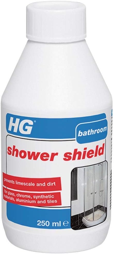 2 X HG Shower Shield 250 ml Strong Protector for All Materials in The Shower & Bathroom