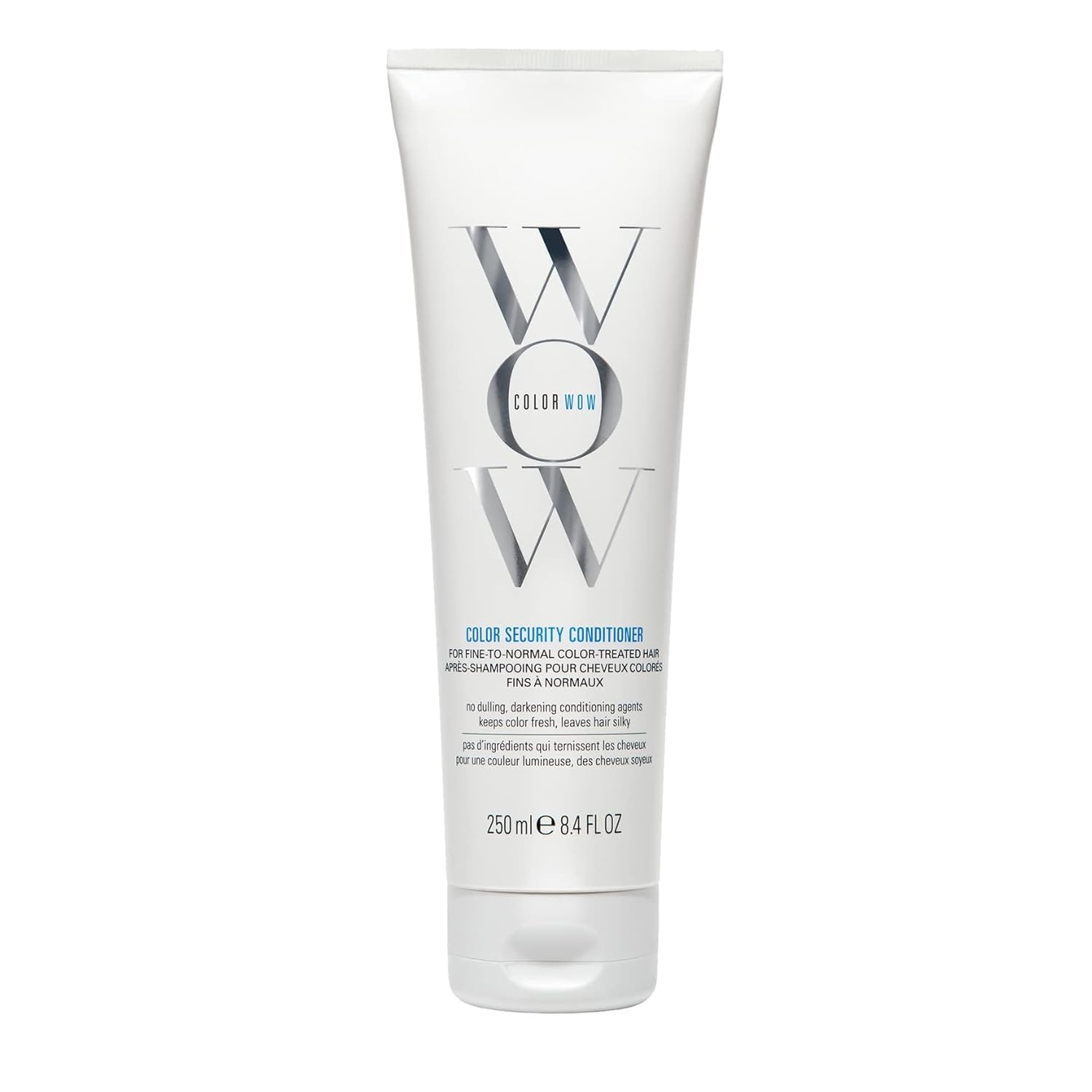 COLOR WOW Color Security Conditioner for Fine to Normal Hair – Weightless hydration for fine, thin, fragile hair | Detangles, nourishes + adds shine with Argan Oil | Color safe | Heat protection