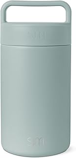 Simple Modern Food Jar Thermos for Hot Food | Reusable Stainless Steel Vacuum Insulated Leak Proof Lunch Storage for Smoothie Bowl, Soup, Oatmeal | Provision Collection | 16oz | Sea Glass Sage