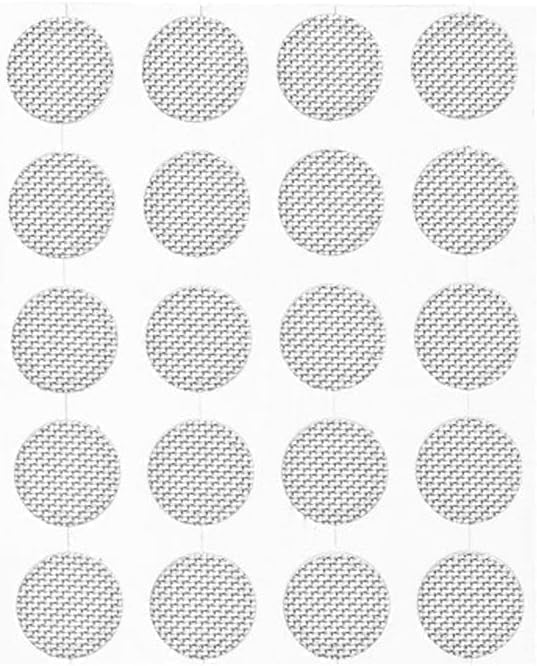 20 Pcs/Set 4mm Earbuds Filters Earphone Filter Mesh, Earphone Protective Filters Earphone Accessories, Earbud and in-Ear Headphones, On-Ear Headphones