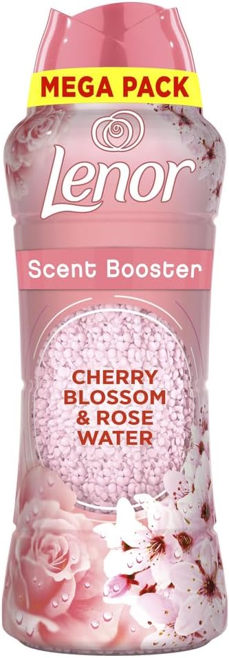 Lenor Laundry Perfume In-Wash Scent Booster Cherry Blossom & Rose Water 570g, More Of The Scent You Love
