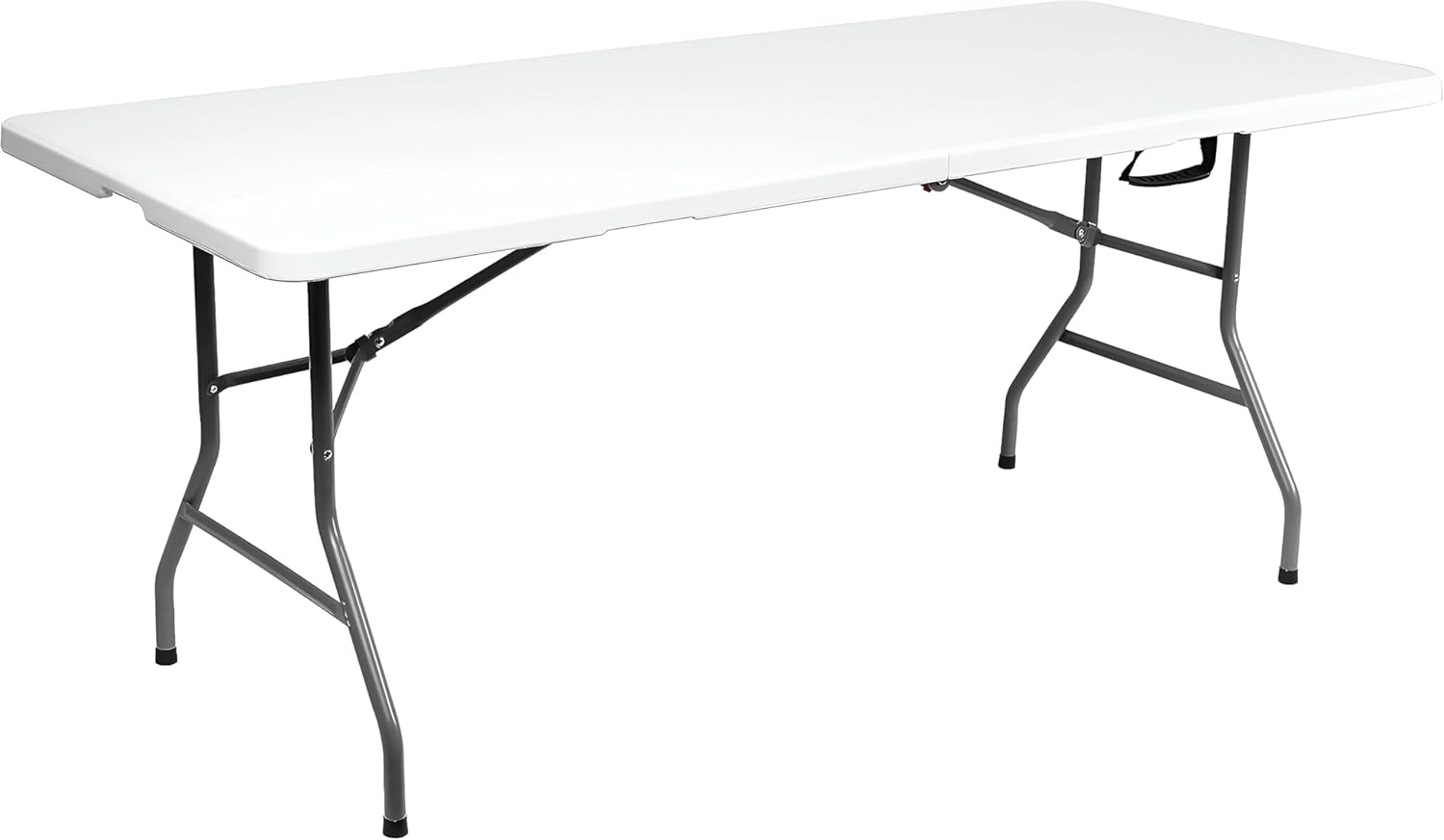 Bargain Factory 6ft Folding Trestle Table – Heavy-Duty, Portable, Space-Saving Design for Catering, camping, Events, Markets, Outdoor & Indoor Use