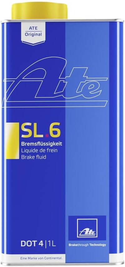 ATE Original SL.6 DOT 4 Brake Fluid, 1 Liter Can