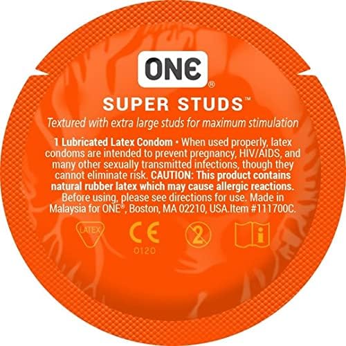 ONE Super Studs Condoms (Formerly 576 Sensations) 24 Pack