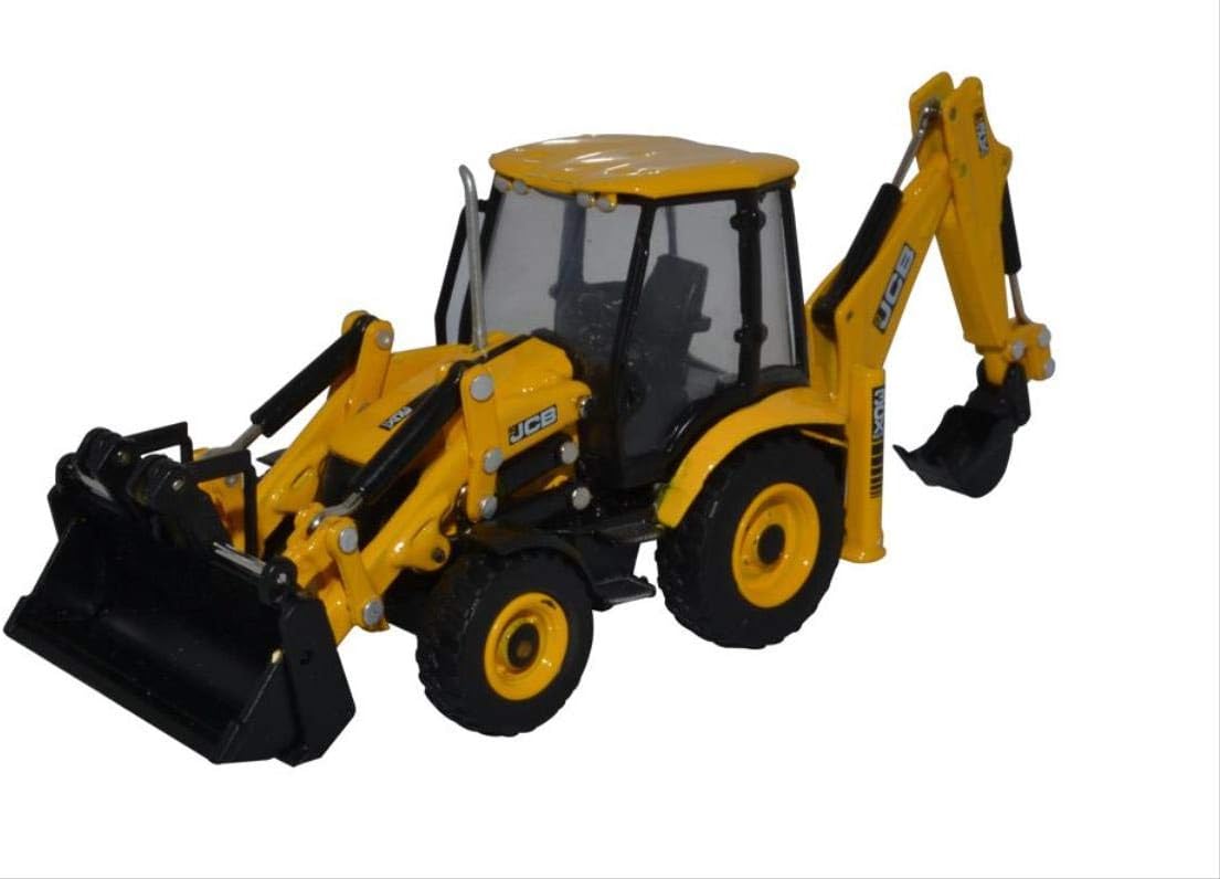 Oxford Diecast 763CX004 JCB Eco Backhoe Loader 1:76 Scale Collectors Model