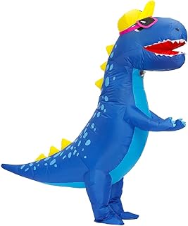 Decalare Inflatable Dinosaur Costume Adult, Inflatable T-Rex Costume, Full Body Halloween Costumes For Men/Women, Blow up Costumes