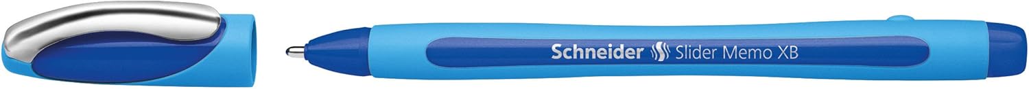 Schneider Slider Memo XB Ballpoint Pen - Blue
