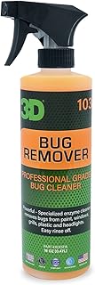 3D Bug Remover - All Purpose Exterior Cleaner & Degreaser to Wipe Away Bugs on Plastic, Rubber, Metal, Chrome, Aluminum, Windows & Mirrors, Suitable for use on Car Paint, Wax & Clear Coat 16oz.