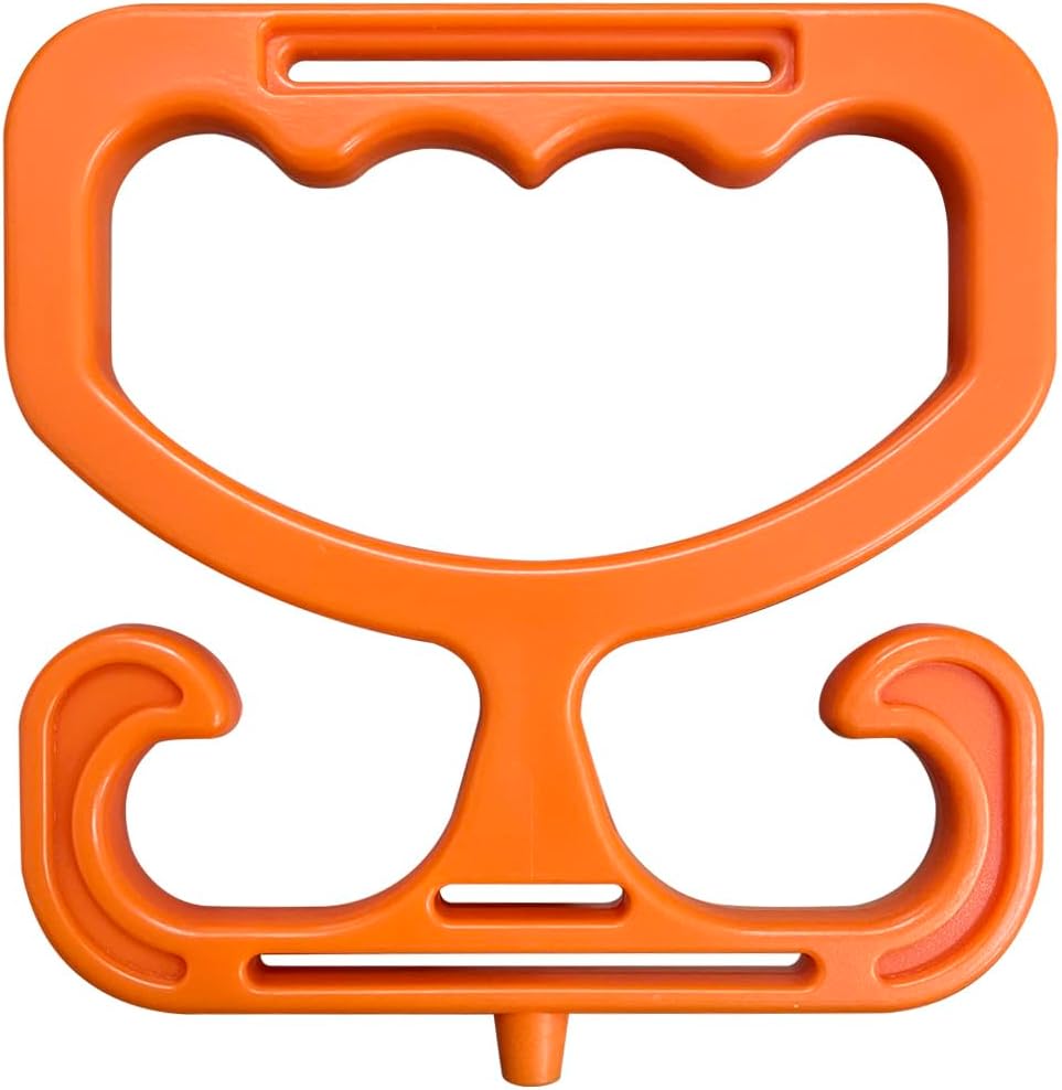 Grocery Bag Carrier Handle,Heavy Duty Comfortable Grip Carry Handle,Holder Each Holds Up to 80lbs Durable Heavy-Duty Shopping Bag Rack for Carrying Buckets, Shopping Bags，Paint Cans