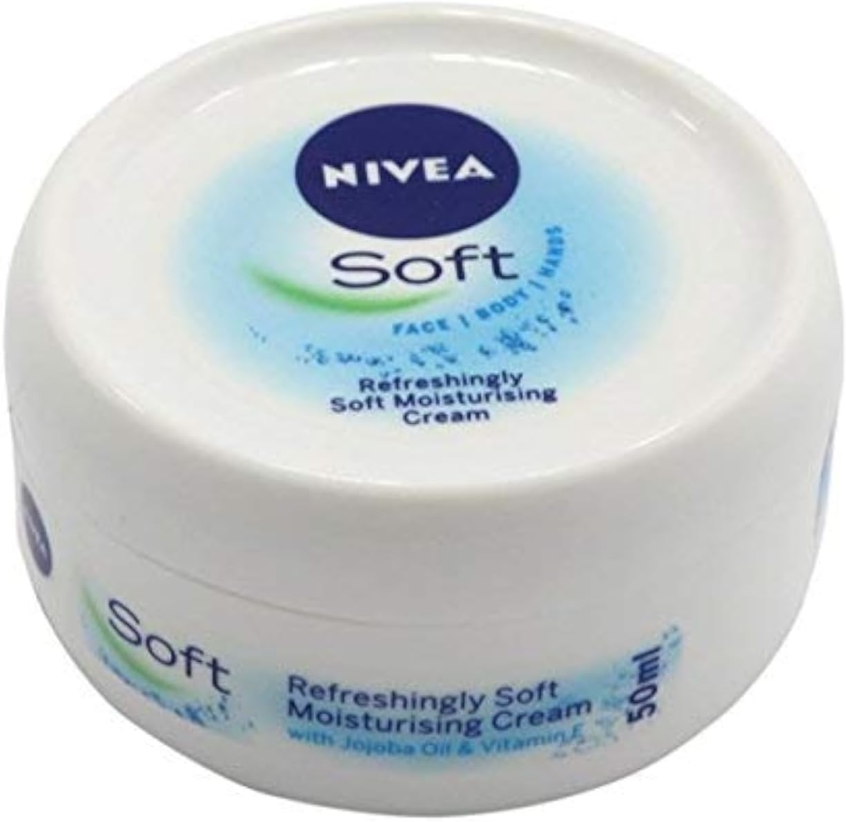 NIVEA SOFT MOISTURISING CREAM 50ML X PACK OF 4