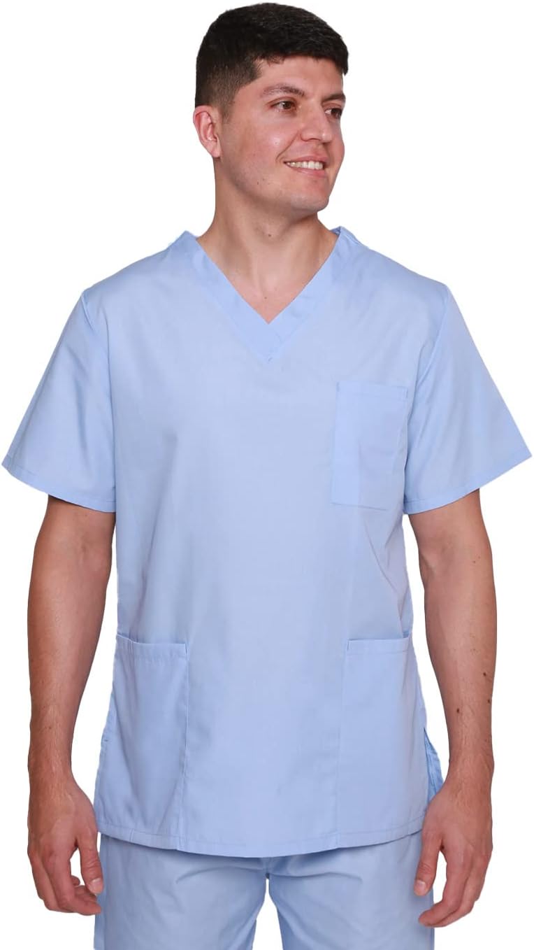 Mirabella Health & Beauty Unisex Lister Hospital Scrub Top
