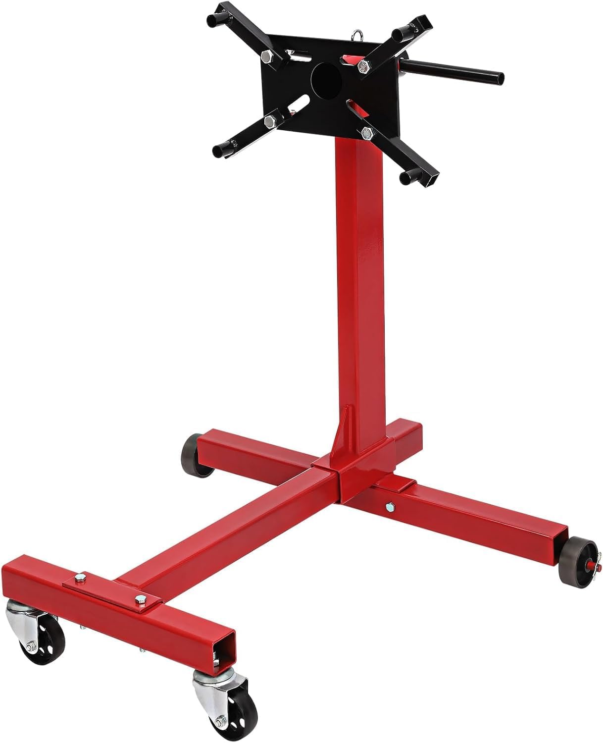 Heavy-Duty 360° Rotating Engine Stand – 1000 lb Capacity | Reinforced Steel Frame | Adjustable Mounting Arms | Foldable & Portable Design | Industrial Stability for Engines & Transmissions
