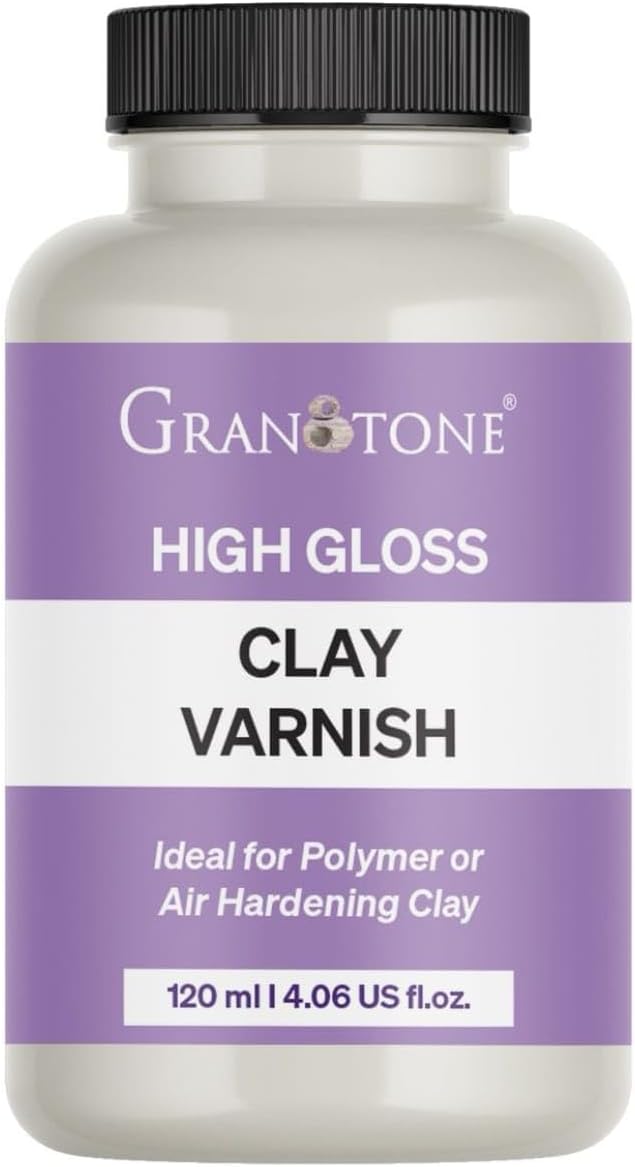 GRANOTONE Clay Varnish High Gloss 4.06 fl oz Water Based Formula