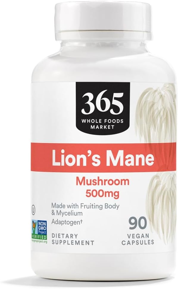 365 by Whole Foods Market, Lion's Mane, 90 Count