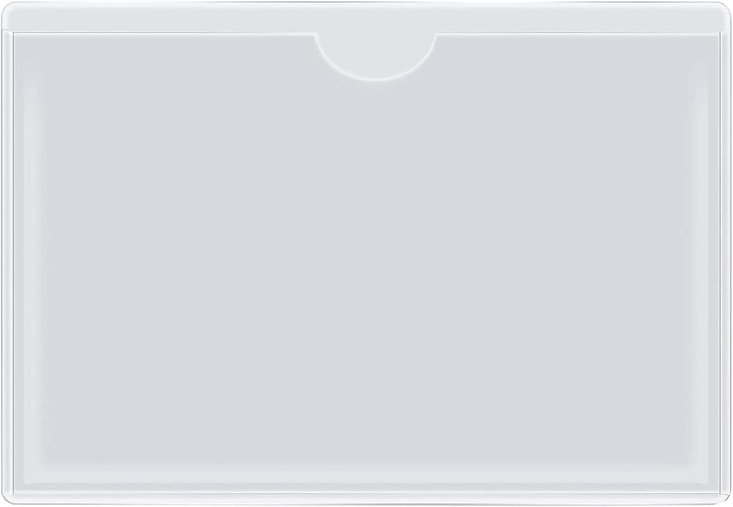 PCL Media ltd Car Parking Windscreen Ticket Holder Self Adhesive Pocket Thumb Cut or Membership Cards Slimming World or Weight Watchers - Self Adhesive Business Card Holder