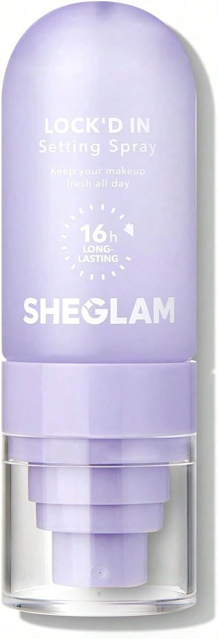 SHEGLAM Lock'd In Setting Spray Mattifying Effect Quick-Drying Long Lasting Makeup Locking Spray Oil-Control Non-Greasy Makeup Setting