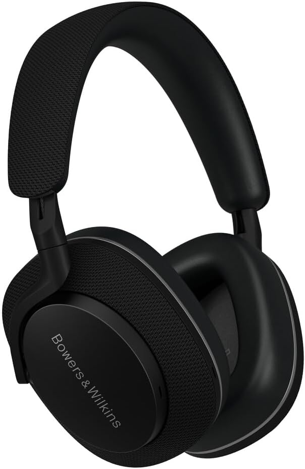 Bowers & Wilkins Px7 S2e Noise Cancelling Wireless Over-Ear Headphones, Qualcomm aptX Adaptive, Quick Charge, 30 Hours Playback, Six Built-In Microphones - Anthracite Black