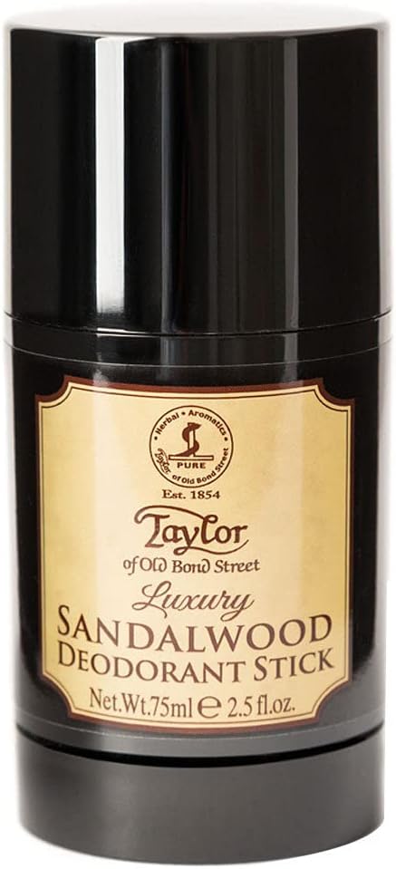 Taylor of Old Bond Street 75ml Luxury Sandalwood Deodorant Stick