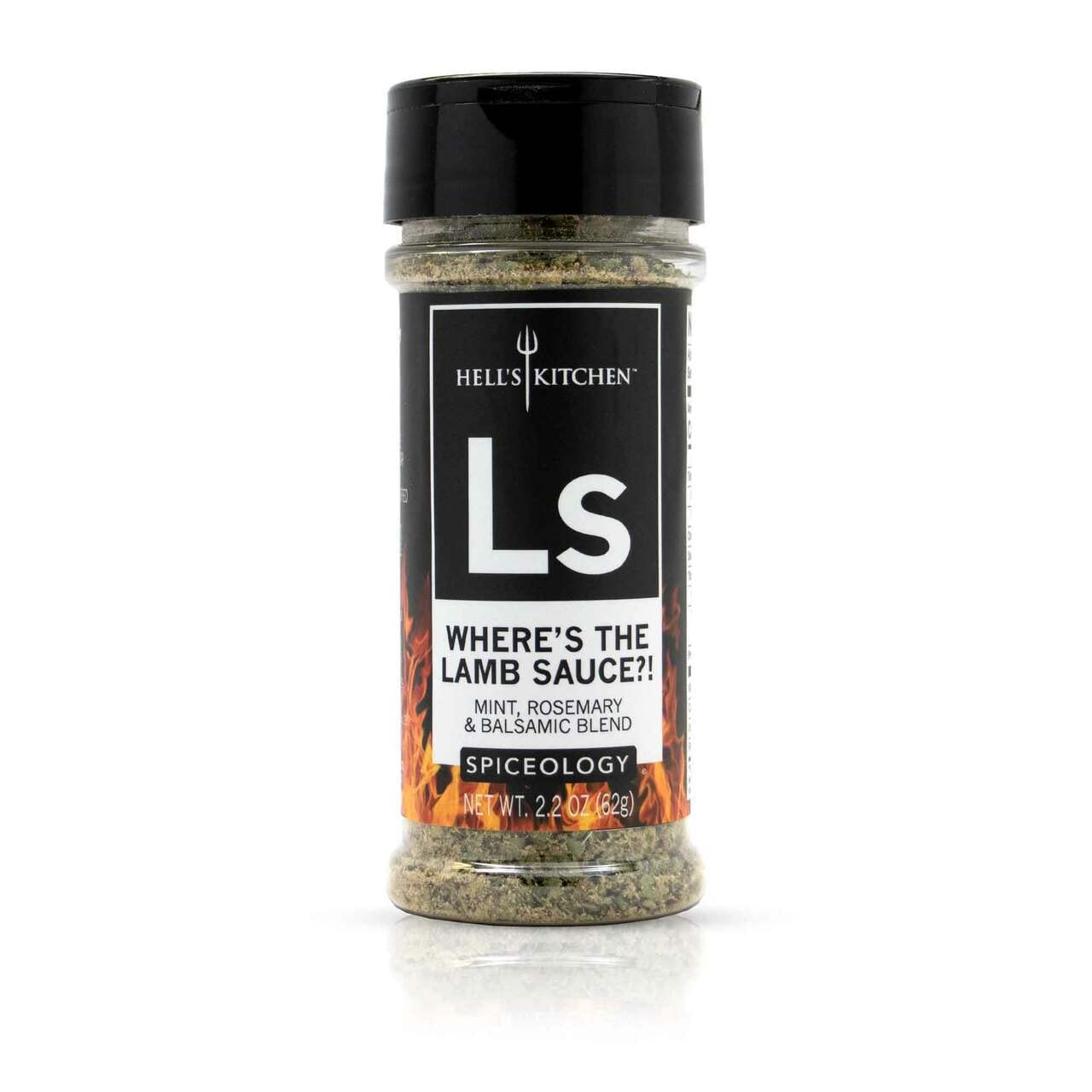 Spiceology & Hell's Kitchen - Where's The Lamb Sauce - Mint, Rosemary and Balsamic Spice Blend - All-Purpose Seasoning - 2.3 oz