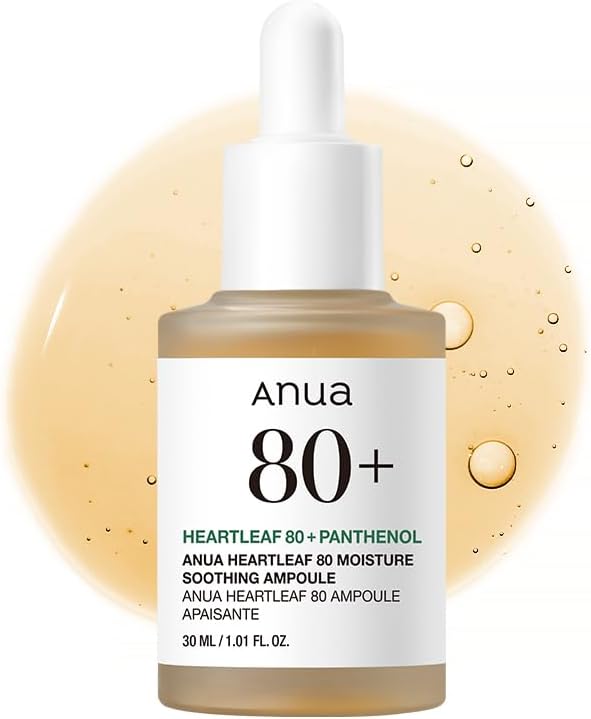 ANUA Heartleaf 80% Moisture Soothing Ampoule (30 ml)