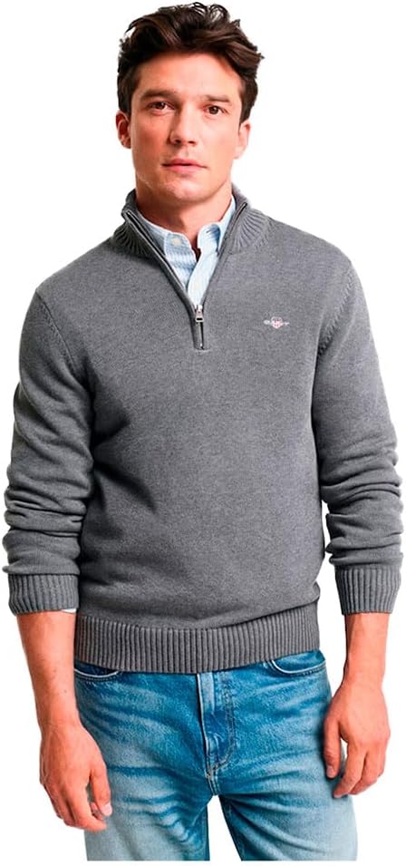 GANT Mens Half Zip Jumper